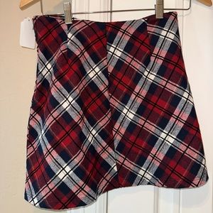 Plaid Skirt